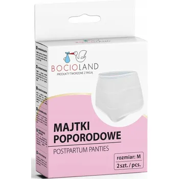 Dámské spodní prádlo Bocioland Poporodní síťované kalhotky M Opakovaně Použitelné 2 kusy