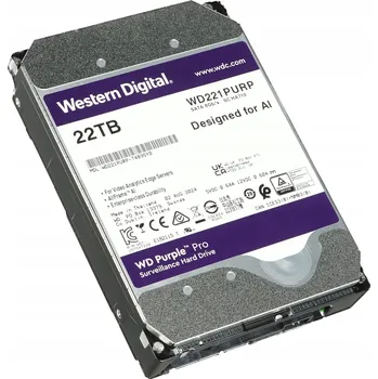 Interní pevný disk Disk Western Digital HDD-WD221PURP 22000 GB 3,5" SATA
