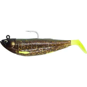 Umělá nástraha Savage Gear Gumová Nástraha Cutbait Herring S MotorOil Délka: 20cm, Hmotnost: 270g