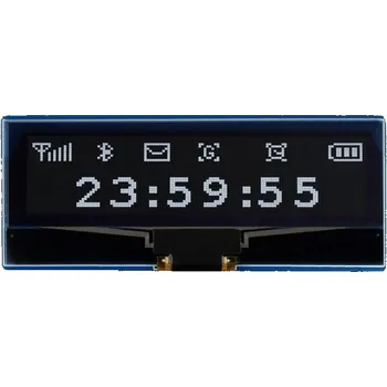 Vývojová deska OLED displej 2,23 '' 128x32px - SPI / I2C - černobílý - pro Raspberry Pi Pico - Waveshare 19750