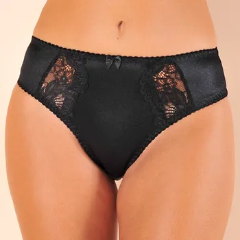 Kalhotky Blancheporte Sada 2 klasických kalhotek skrajkou Cerignola zn. Confidence Lingerie® bílá+černá 44/46