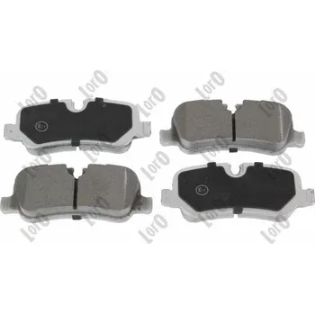 Brzdová destička Sada brzdových destiček, kotoučová brzda ABAKUS 231-01-100