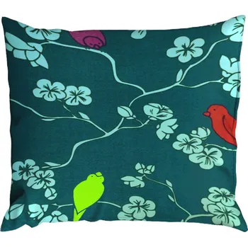 Povlečení Povlak z mikrovlákna 40x40 cm BIRDA modrý