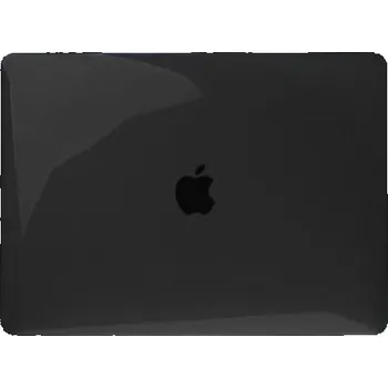 Pouzdro na mobilní telefon Lesklý transparentní kryt pro MacBook 12" (A1534) - černý