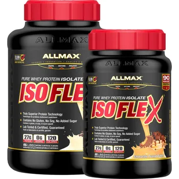 Protein Allmax Isoflex Whey Protein Isolate Jahoda 907g