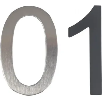 Železářství Číslice STAR nerez, čísla 0 až 9 Číslice: 5