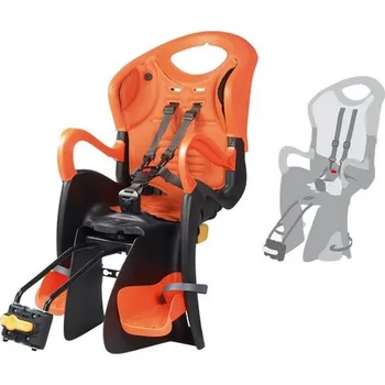 Košík na láhev Cyklosedačka Bellelli TIGER STANDARD B-FIX zadní, černo-oranžová