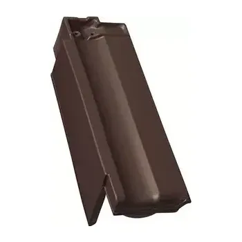 Střešní krytina Tondach Contiton 12 (Stodo 12) posuvná levá tmavě hnědá engoba