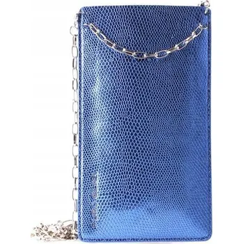 Pouzdro na mobilní telefon Pouzdro Puro Glam Chain univerzální modré
