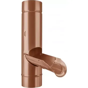 okap KJG zachytávač vody 100 mm RAL 8004 měděná hnědá