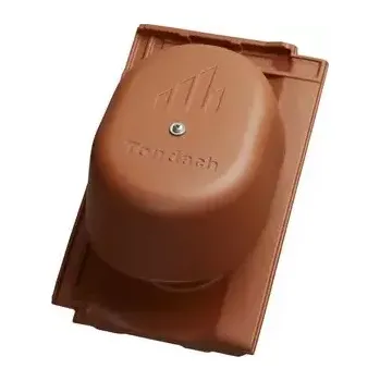 Střešní krytina Tondach Contiton 12 (Stodo 12) komplet odvětrání měděná engoba