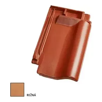 Střešní krytina Tondach Sensaton 11 (Samba 11) pro připojení hřebene režná