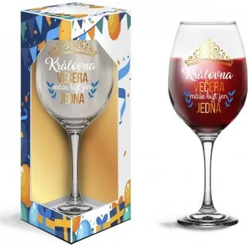 Žertovný předmět Sklenička Královna večera