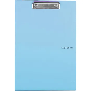 Psací podložka Podložka A4 s klipem PASTELINI - modrá
