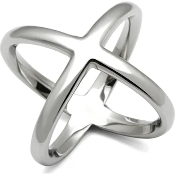 Prsten Šperky4U Extravagantní ocelový prsten - velikost 50 - AL-0092-50