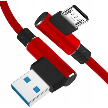 Datový kabel Kabel Interlook USB - microUSB typ B 2 m červený