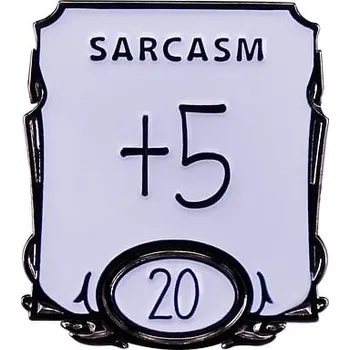 imago Odznak Dungeons and Dragons - Sarkasmus +5