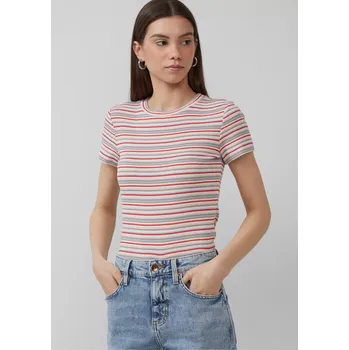 Dámské tričko Q/S s.Oliver dámské triko s proužky multicolor Velikost: M