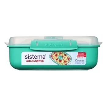 Dóza na potraviny Sistema® Microwave™ Krabička na ohřev jídla 1,25 l, mátová
