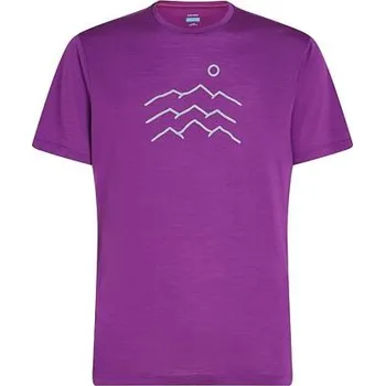 Pánské tričko Triko krátký rukáv ICEBREAKER M MER 125 COOL-LITE SPHERE SS TEE ACROSS Man velikost XL