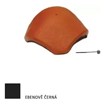 Střešní krytina Bramac EU rozdělovací hřebenáč s vrutem Protector ebenově černá