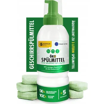 Eko Pěna na mytí nádobí se zásobními kapslemi (6 x 500ml) produkt PL