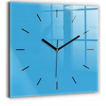 Hodiny Nástěnné hodiny Wallfluent modré 30 cm