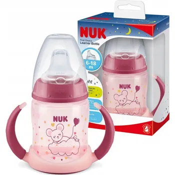 Svítící láhev ve tmě NUK First Choice Night 150 ml