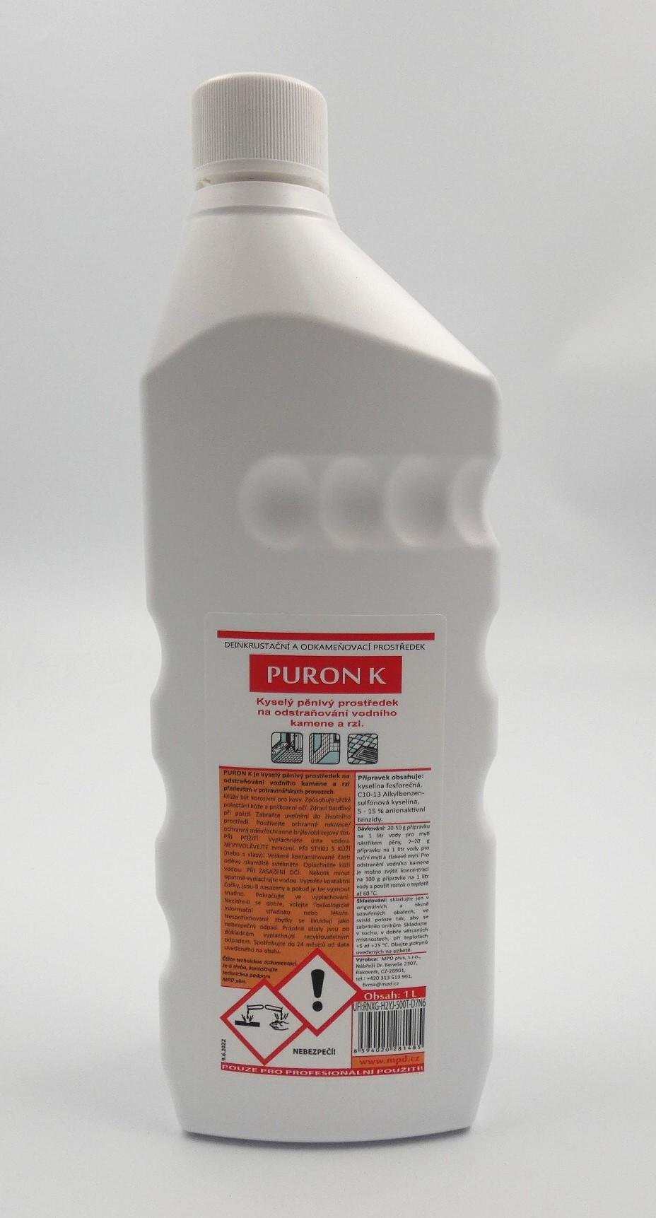 PURON K Rez a vodní kámen 1 l od 116 Kč - Zbozi.cz