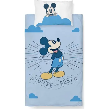Povlečení Povlečení do postýlky Mickey Mouse Jsi Nejlepší