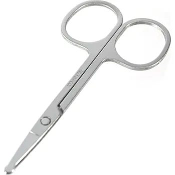 Kadeřnické nůžky Amparo Miranda® Nůžky do nosu Stainless N834 Silver