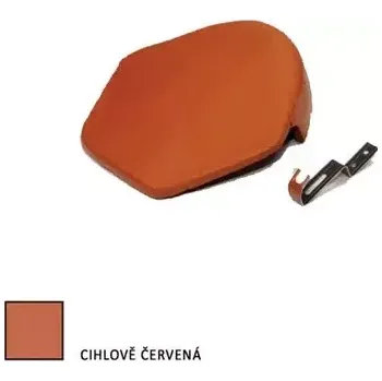 betonová krytina Bramac EU Protector Plus uzávěra hřebene s příchytkou červená