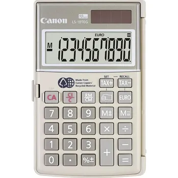 Kalkulačka Canon-IT Kalkulačka Canon LS-10TEG DBL EMEA - šedá