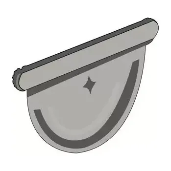 okap Čelo žlabu 330 mm pozink