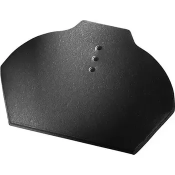 pálená krytina Tondach Hranice ukončení hřebenáče 21 cm spodní glazura Amadeus černá