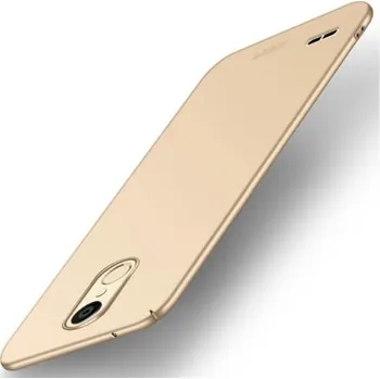 Pouzdro na mobilní telefon MOFI 12546 MOFI Ultratenký obal LG K11 zlatý