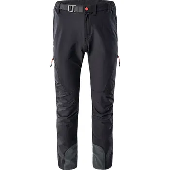 Pánské kalhoty Pánské Softshellové kalhoty ELBRUS PRO GUARD LIGHT PANTS M000148792 – Černá M