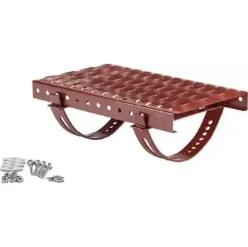 Betonpres plošina stoupací set 250x400mm červenohnědá