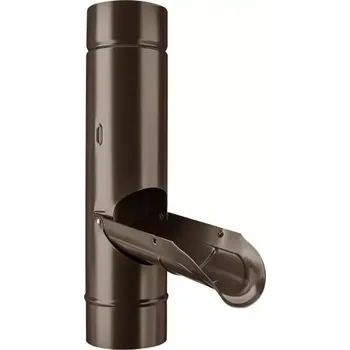 okap KJG zachytávač vody pozink 100 mm RAL 8028 zemní hnědá TDM