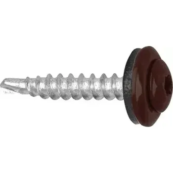 Šroub Ruukki šroub do dřeva 4,8x35mm RR887 čokoládově hnědá