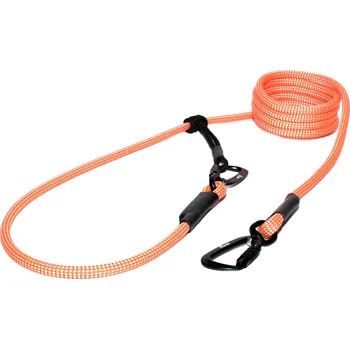 Tamer Lanové vodítko EASY LONG - TWIST | střední pes |losos neon - 441 Délka: 3,5 m