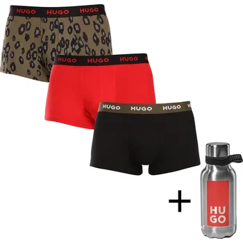 Boxerky 3PACK pánské boxerky HUGO vícebarevné (50517894 981) S Možnost vrácení zboží ZDARMA do 120 dnů!