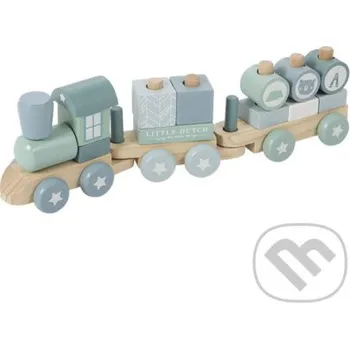 Desková hra Vláčik blue - Little Dutch Little Dutch