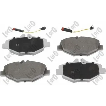 Brzdová destička Sada brzdových destiček, kotoučová brzda ABAKUS 231-01-020