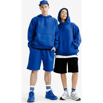 Dámská mikina DECATHLON Unisex mikina s kapucí L MODRÁ