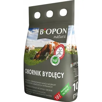 Hnojivo Granulovaný hovězí hnůj BiOPON Natural 10 l - přírodní organické hnojivo