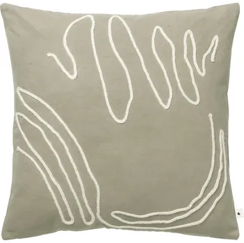 Polštář Ferm Living, Dekorativní polštář Jot 50 x 50 cm šedo-zelený - Formadore