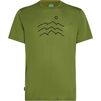 Pánské tričko Triko krátký rukáv ICEBREAKER M MER 125 COOL-LITE SPHERE SS TEE ACROSS Man velikost XL