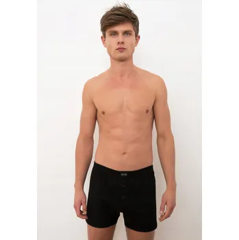 Boxerky Volné boxerky Baster Italian Fashion černé vel. XL