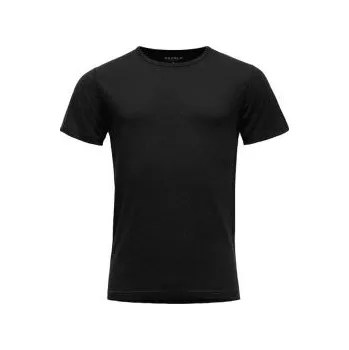 Devold BREEZE PLUS 200 pánské triko s krátkým rukávem Black